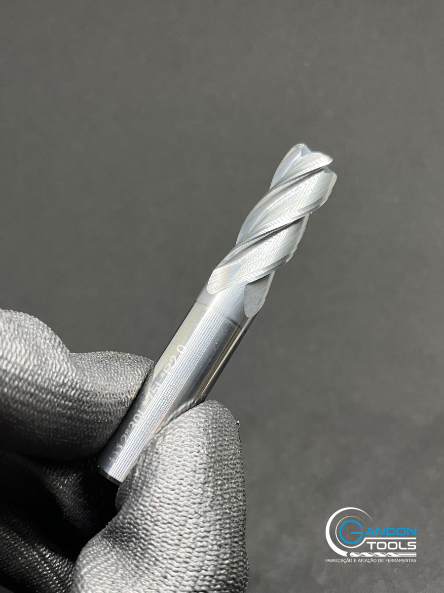 Fresa esférica D12 R2 Gandon Tools